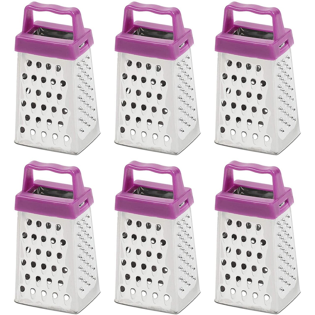 Novelty Mini Stainless Steel Cheese Grater Set (1.5 x 2.9 x 1.15
